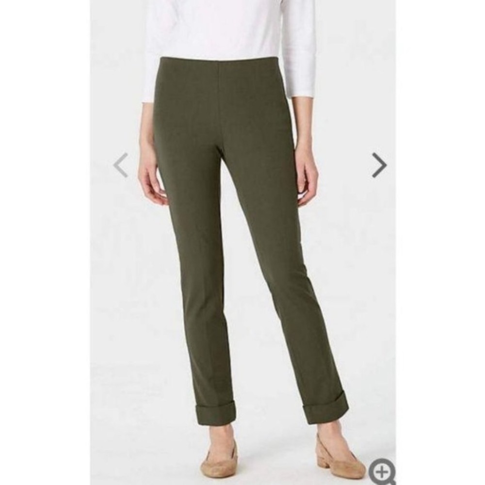 J Jill Premium Bi Stretch Pull On Pants EUC